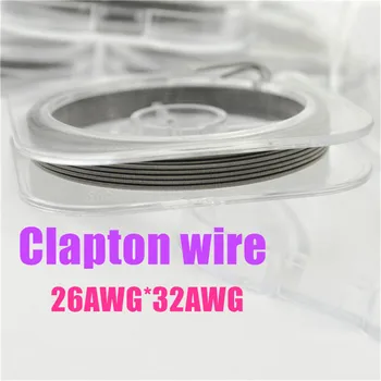 

5m/roll 26GA+32GA KA1 Clapton Wire for Electronic Cigarette RDA RBA RDTA Rebuildable Atomizer Coil Prebuilt Coils