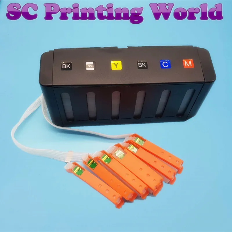 PGI 250 CLI 251 Bulk ink system for Canon MG6320 MG7120 iP8720 MG7520 printer 6 color ARC chip