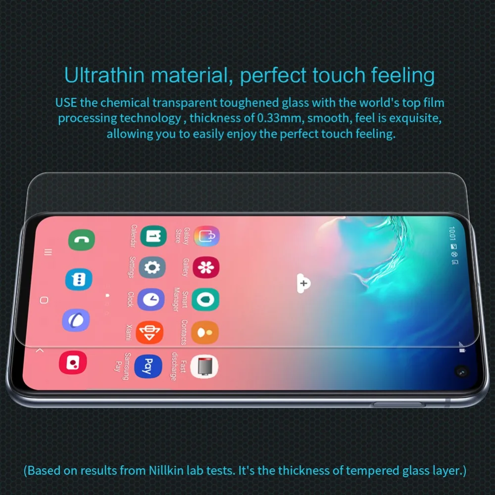 Для samsung Galaxy S10E стекло Nillkin 9H Жесткий ультра-тонкий S10 E закаленное стекло протектор экрана для samsung S10E Nilkin HD Стекло