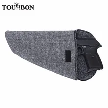 Tourbon Тактический силиконовый чехол для хранения пистолета пистолетные носки серый пистолет протектор для стрельбы 26 см