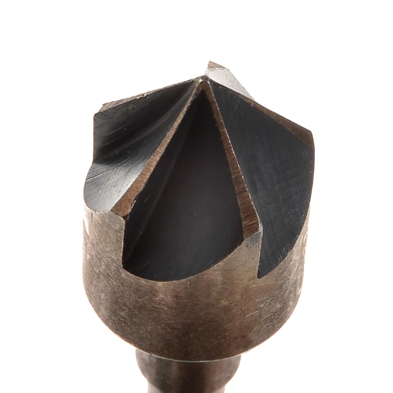 Shina 5PCS 6mm 10mm13mm16mm19mm 82 Countersink Metal Chamfer Cutting Boring Machine Woodworking Opener Wood Hole Sow