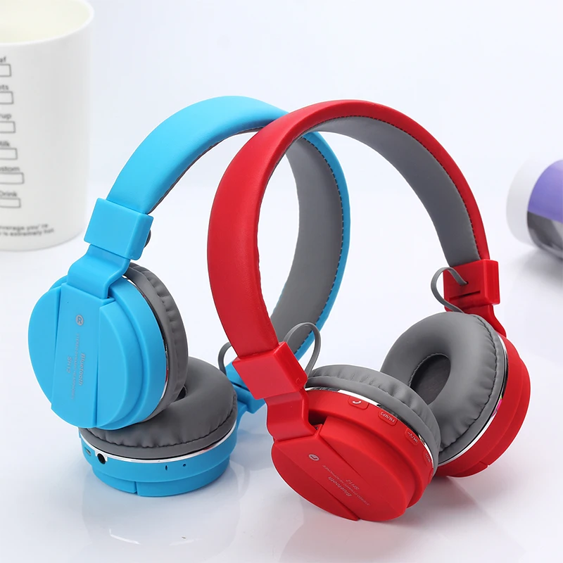 SH 12 Music Headset Foldable Wireless + Wired dj Bluetooth Stereo