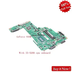 Nokotion A000388620 для toshiba satellite L50 L50-C DA0BLQMB6E0 ноутбук motherboardwith I5-5200U NVIDIA GeForce 930 M на борту