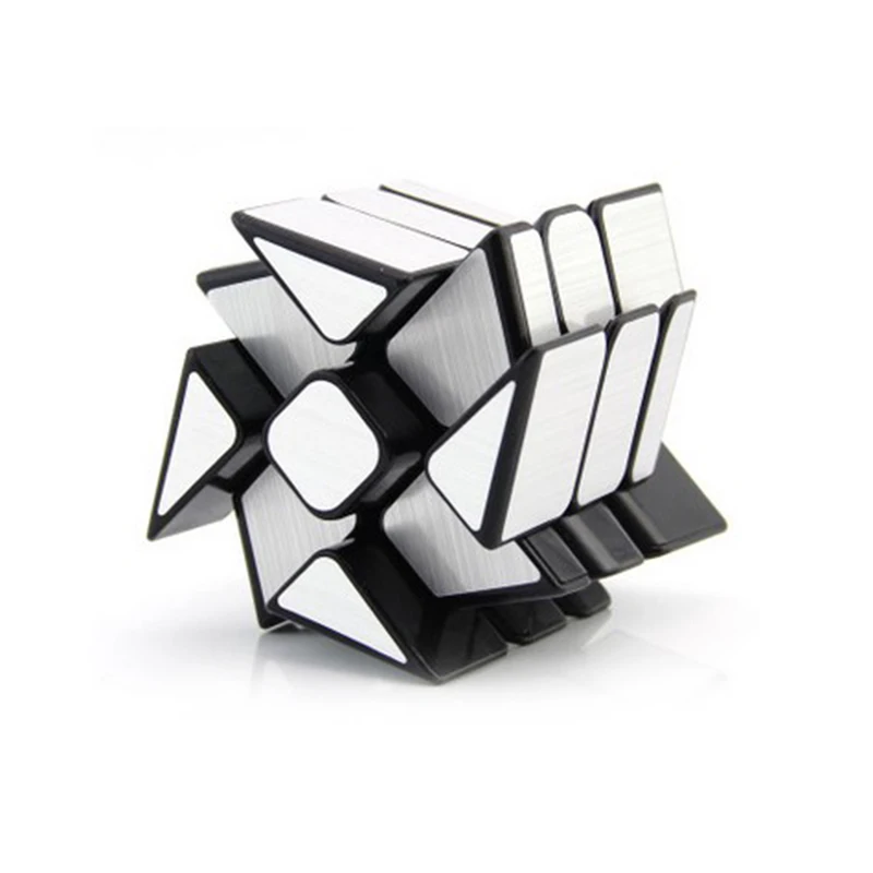 Кубик магическое зеркало куб Золото Серебро cubo стресс magico с глянцевым покрытием головоломка скорость твист обучения Детские развивающие игрушки