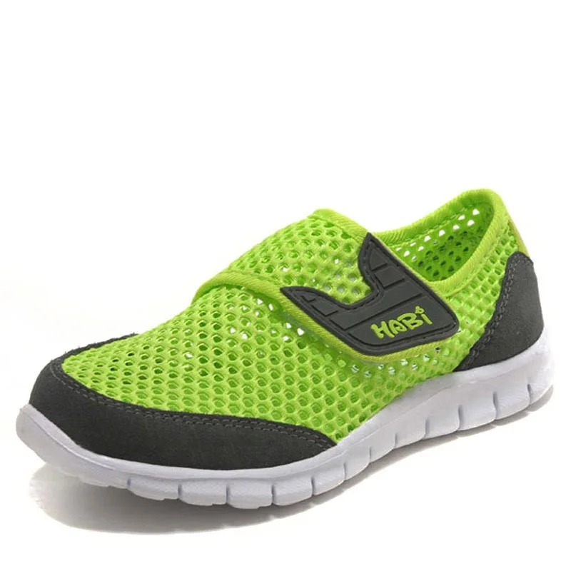 

Kids Breathable Sneakers Boys And Girls Casual Shoes Children Comfortable Hook Loop Shoes Anti Slippery Running Sneakers AA51131