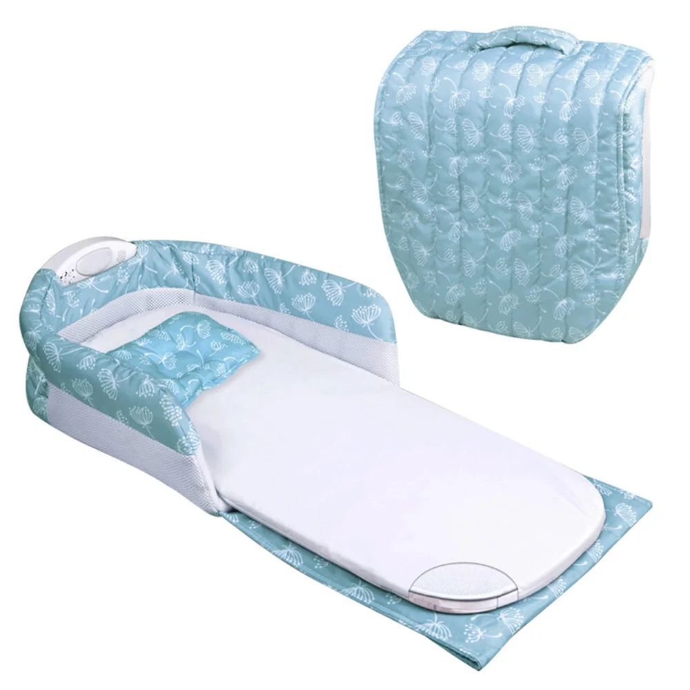 

Dandelion Separated Bed with Light Music Multi-function Helping BB Sleep Travel Bag