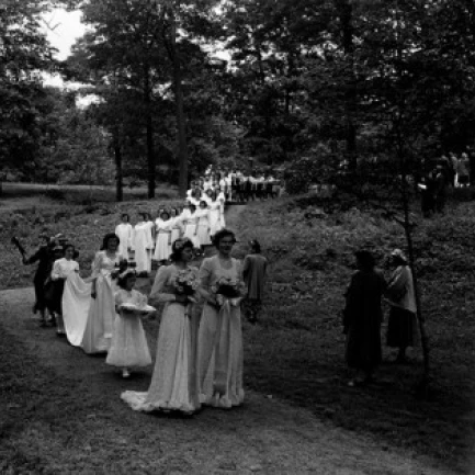 USA  Massachusetts  Boston  Boston University  procession Poster Print (18 x 24)