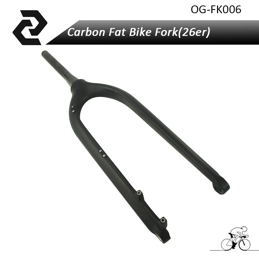 

ORGE new design carbon fat bike frame 26er fork thru axle 15*150mm UD Weave Matt