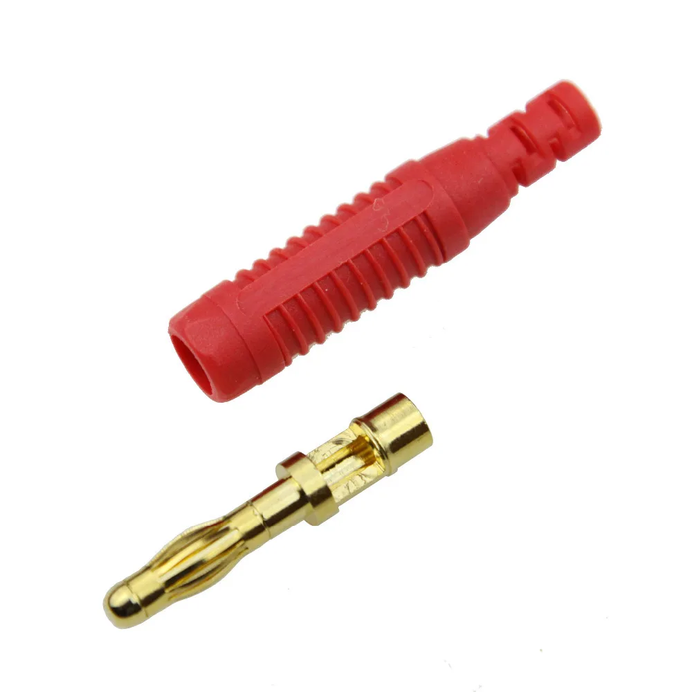 Buy BP4422g Gold plated Unshrouded 4mm male inline