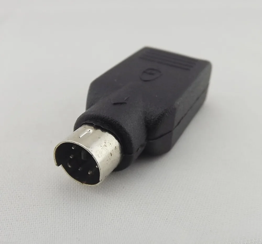1 Pz Usb 2.0 A Femmina A Maschio Ps2 Mouse Tastiera Adattatore F Pc Laptop Nero