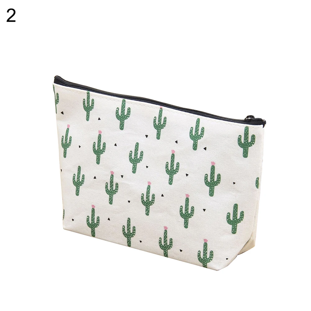 متعددة الوظائف الصبار نمط النساء السفر المنزلية التجميل حقيبة المرحاض tasje تخزين مقسم حقيبة reise جونل tasche