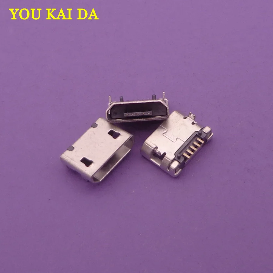 300 шт./лот зарядная розетка usb 5 контактный разъем для смартфона мобильный мини