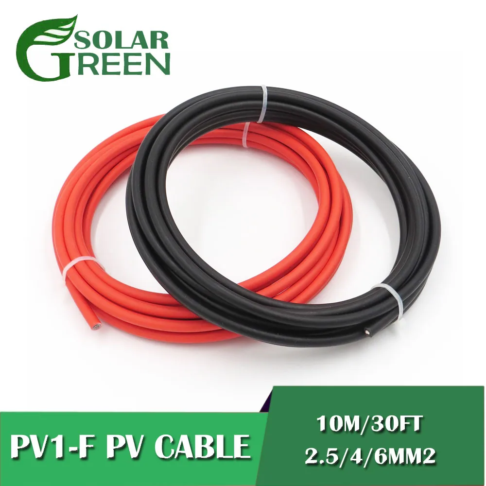 10 м 30 футов x 10AWG 12AWG 14AWG 2 5 мм2 4 6 ПВХ изолированные электрические соединительные