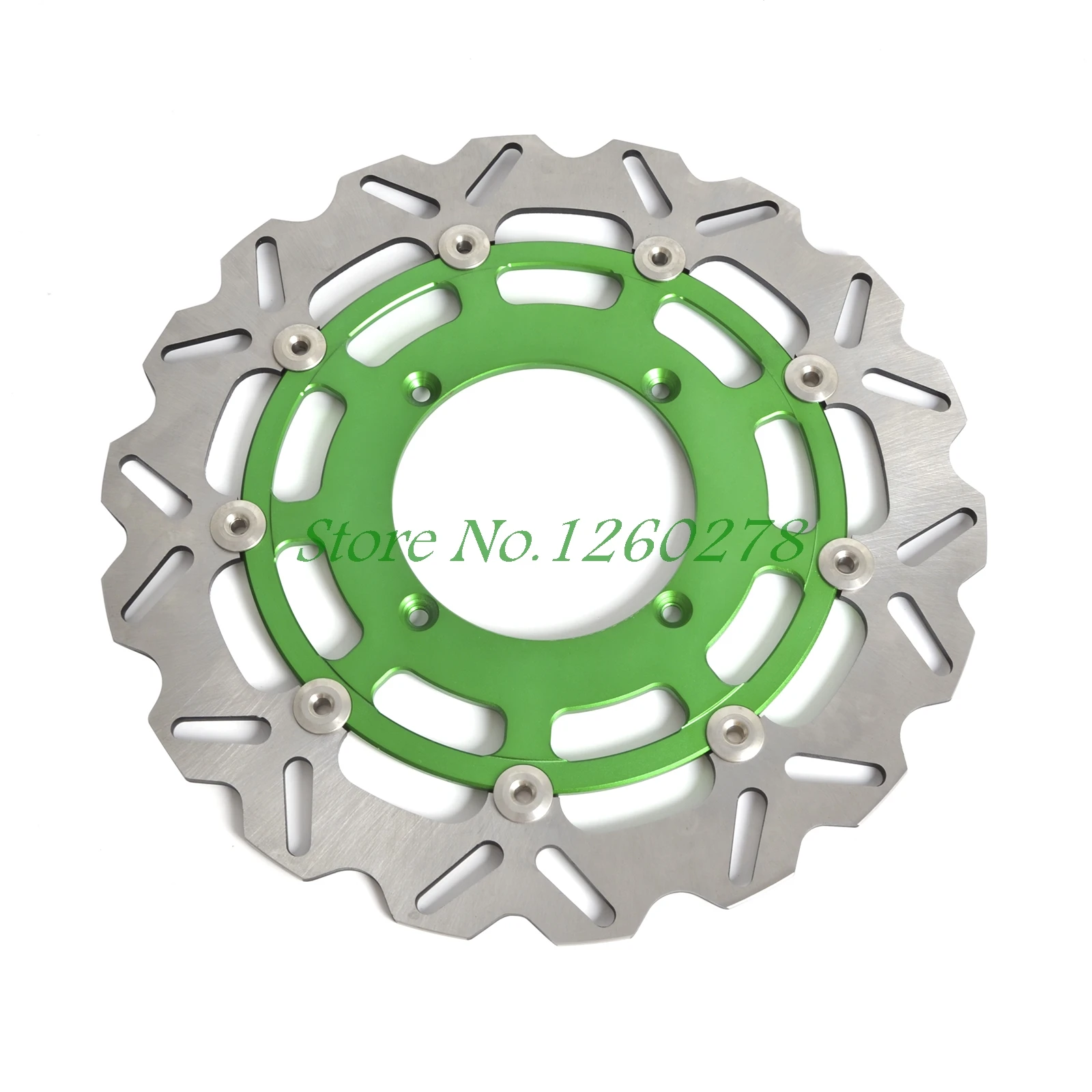 

320mm Supermoto Racing Floating Front Brake Disc/Rotor For Kawasaki KX125 KX250 2006-2008 KX250F KX450F KLX450R 2006-2017