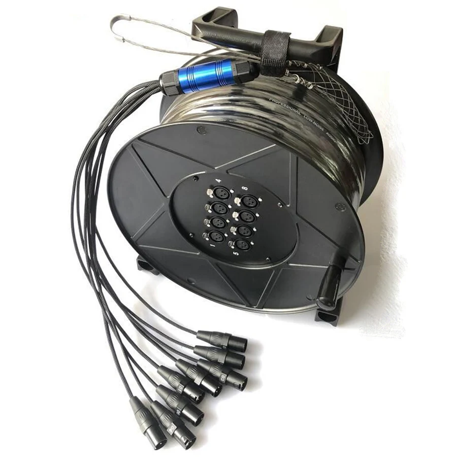 High quality Professional 8 channel Stage Snake Cable 20M with