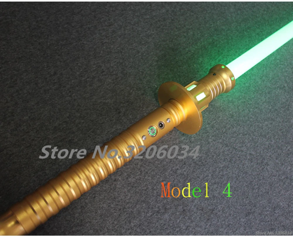 Lightsaber Children's Toy War Light Sword Metal Gift Collection Laser Sword Sound Emitting Light Boy Cosplay Toys  (8)