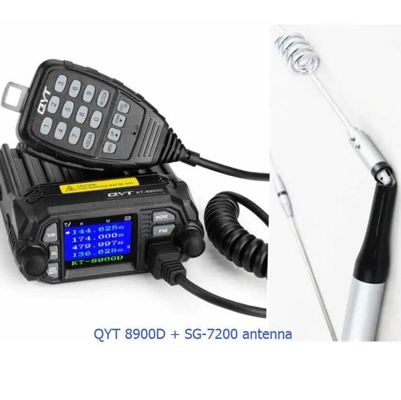 Радиостанции для дальнобойщиков kt 8900d большой экран Обновление quad band Мобильный