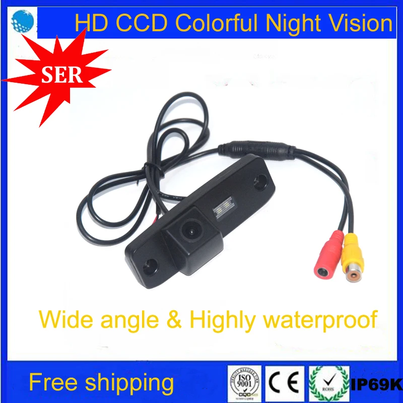

Promotion HD CCD Chip Car Rear View Reverse Parking CAMERA Backup for Hyundai Elantra Terracan Tucson Accent Kia Sportage R 2011