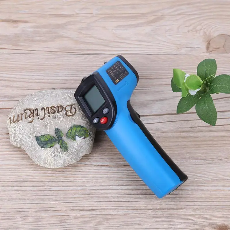 Infrared Thermometer Thermal Imager Handheld Digital Electronic Car Temperature Non-contact Hygrometer -50~380C For Industrial