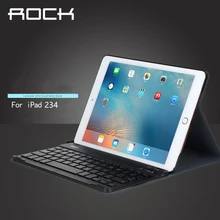 Для Apple iPad 2/3/4 рок 9,7 дюймов Bluetooth клавиатура чехол