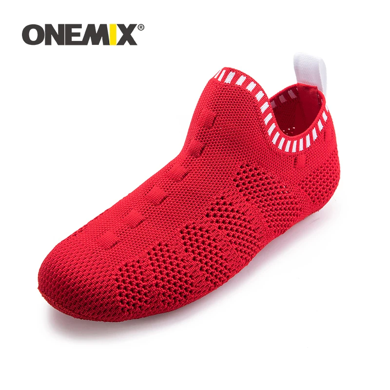 ONEMIX/Новинка года; женская домашняя обувь; быстросохнущая сетка; женская повседневная обувь для йоги; тапочки; дышащие носки; легкая обувь