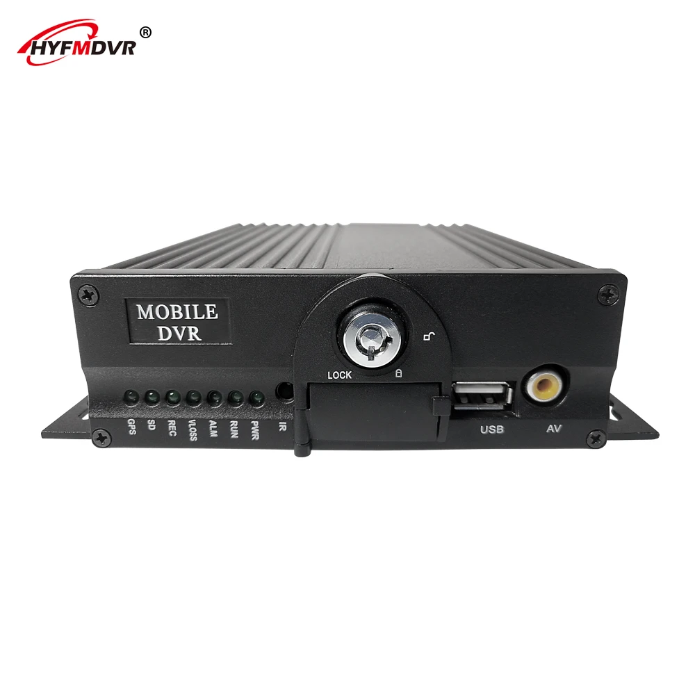 HYFMDVR spot 4g gps WIFI мобильный видеорегистратор аудио и видео 4 пути широкое напряжение dc8v-36v школьный автобус/экскаватор/комбайн