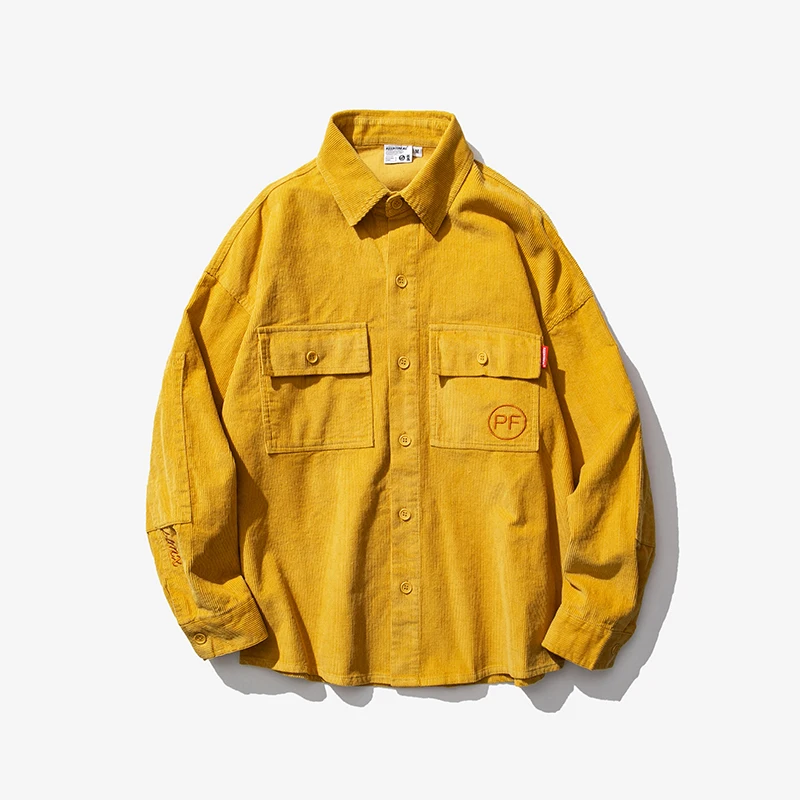 Spring New Corduroy Jacket Men Fashion Solid Color Casual Cotton Jacket Man Streetwear Wild Hip Hop Loose Bomber Jacket Male Spring New Corduroy Jacket Men Fashion Solid Color Casual Cotton Jacket Man Streetwear Wild Hip Hop Loose Bomber Jacket Male