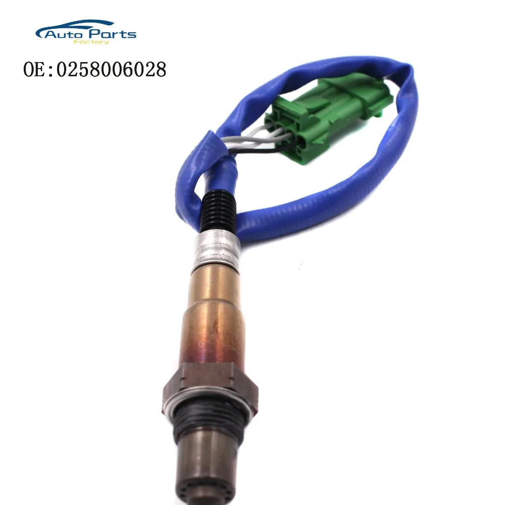 Новый высококачественный кислородный датчик для Peugeot Lambda 106 206 Citroen C2 C3 C4 0258006028 |