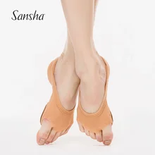 Sansha балетные танцевальные протекторы для Ног Эластичные сетчатые раздельные кожаные стринги для ног выбирайте размер в соответствии с длиной стопы MD6