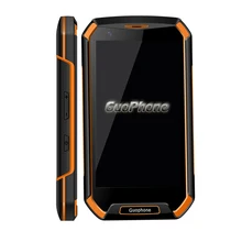 D’origine GuoPhone V16 Téléphone Avec 4G LTE 5.0 “Android 5.0 MTK6737 1 GB + 16 GB ROM 8MP IP68 4G LTE 8.0MP D’empreintes Digitales 4800Ah