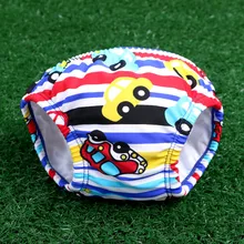 2017 Baby font b Kids b font Cartoon Print Swimwear Briefs Beach Boys Swim Diaper Shorts