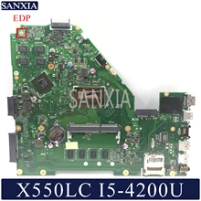 KEFU X550LC Laptop motherboard for ASUS VivoBook X550LC X550LD X550LN Test original mainboard 4GB RAM I5