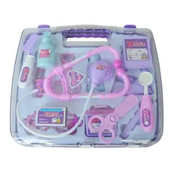 Доктор чемодан в фиолетовый для детей для маленьких девочек на день рождения детский подарок