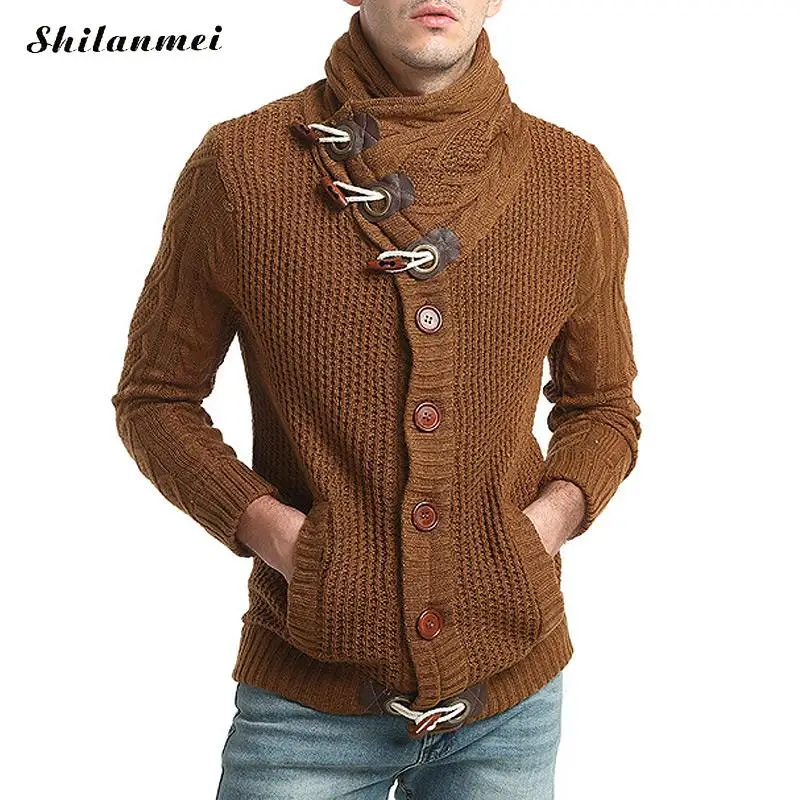 New Turtleneck Sweater Men Casual Plus Size Pullover Men