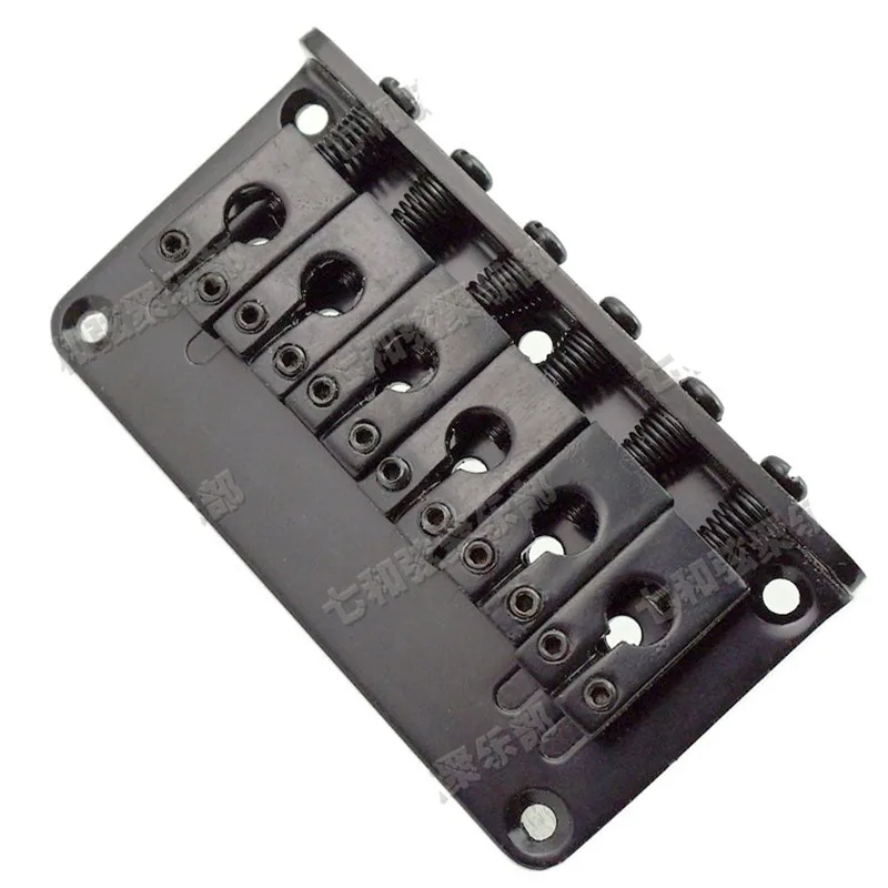 QHX الكهربائية الغيتار جسر 6 السرج الأمتعة ومعدات الإضاءة جسر الغيتار أجزاء أعلى تحميل آلة موسيقية الغيتار الاكسسوارات