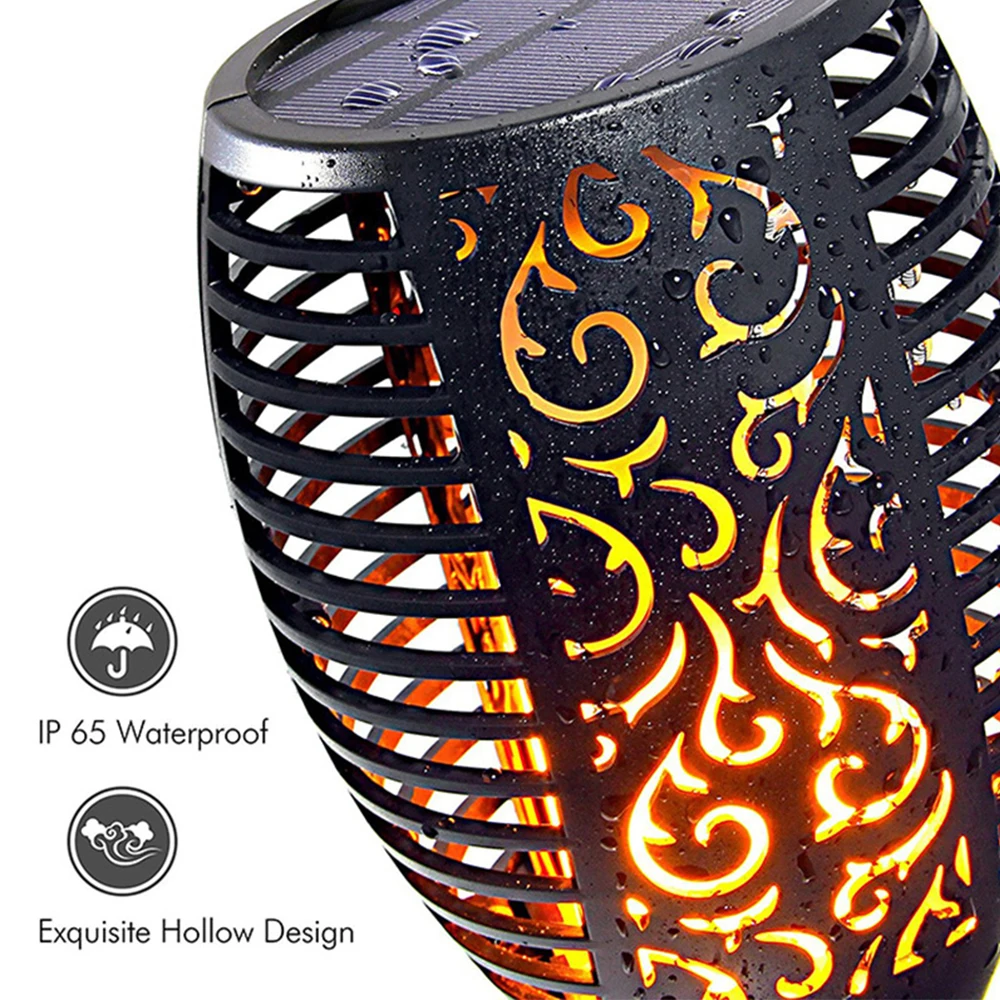Conduzida da Tocha Solar para Rua Decoração do Jardim Solar ao ar Livre da Lâmpada da Lanterna Iluminação Exterior Lâmpada Impermeável Luzes Gramado Luz 7 Cheap Lâmpadas solares