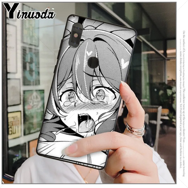 Yinuoda аниме девушка мультфильм Япония милые лица DIY Роскошный чехол для телефона для Xiao mi Red mi 5 5Plus Note4 4X Note5 6A mi 6 mi x2 mi x2S - Цвет: A13