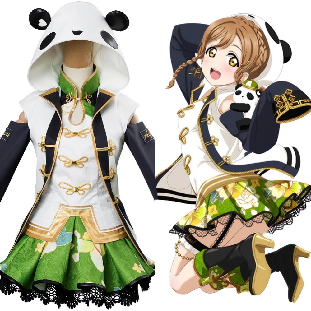 

LoveLive Aqours Kunikida Hanamaru Cosplay Costume China Dress Ver Full Set Outfit Halloween Carnival Cosplay Costume Custom Made