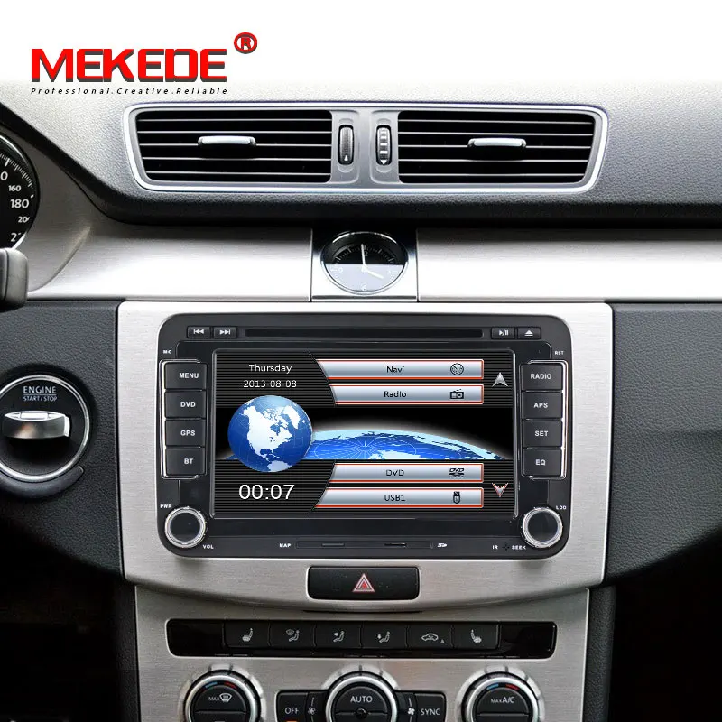 Top 7" 2 din Car DVD gps Navi for Volkswagen VW golf 4 golf 5 6 SEAT touran passat B6 jetta caddy transporter t5 polo tiguan Radio 5