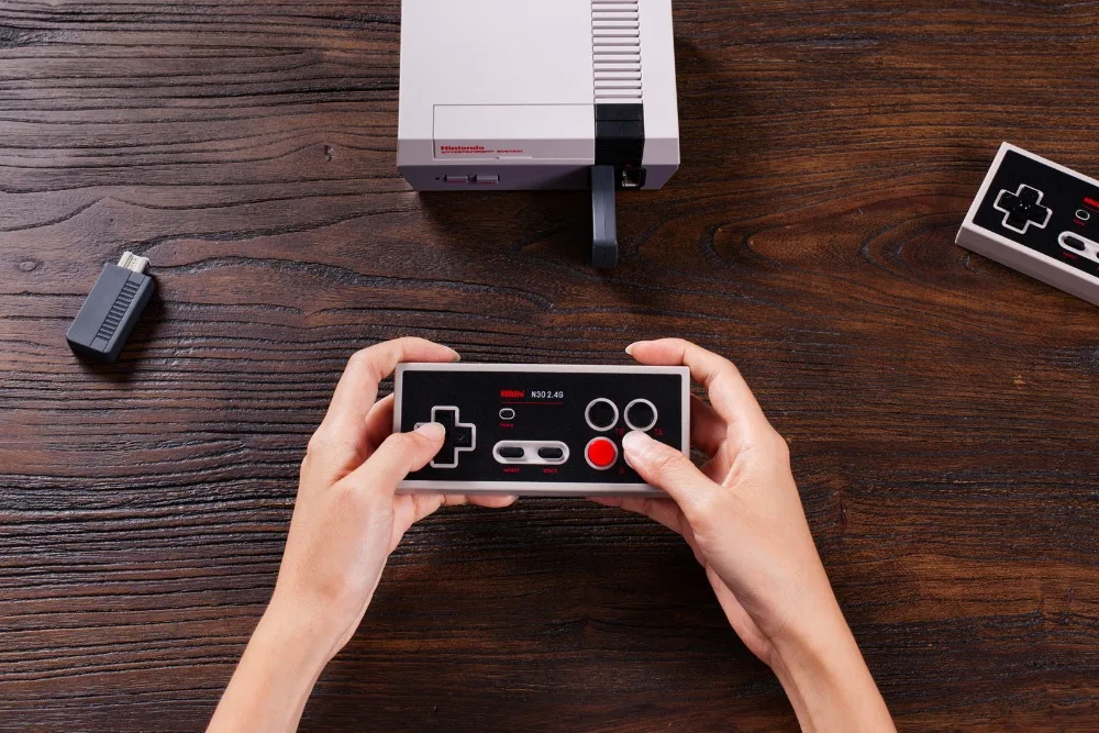 8bitdo N30 2,4G Беспроводной геймпад NES Classic Edition контроллер