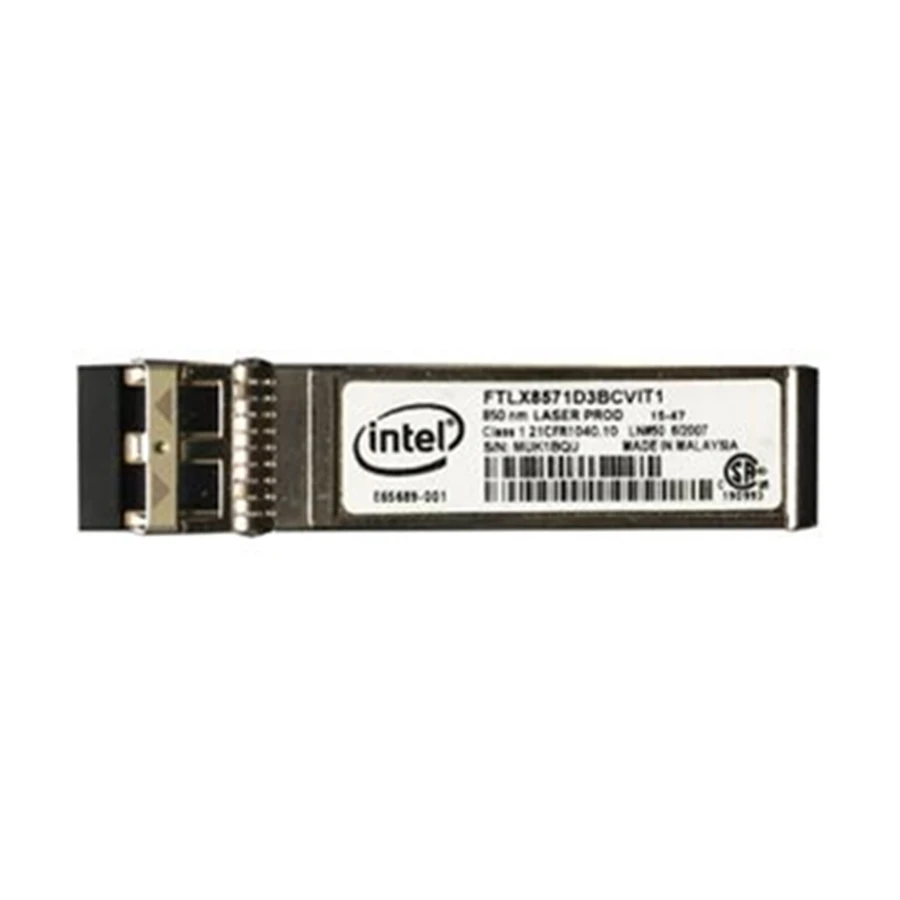 

E10GSFPSR FTLX8571D3BCV-IT E65689-001 SFP+ Transceiver for X520-DA2 or X520-DA1 850nm 300m 10G multi mode