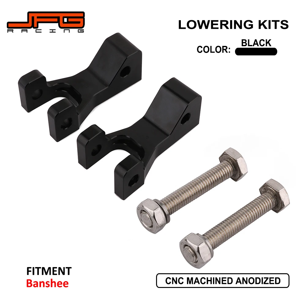 JFG RACING CNC Aluminum ATV Front Lowering Kit For Yamaha Banshee 