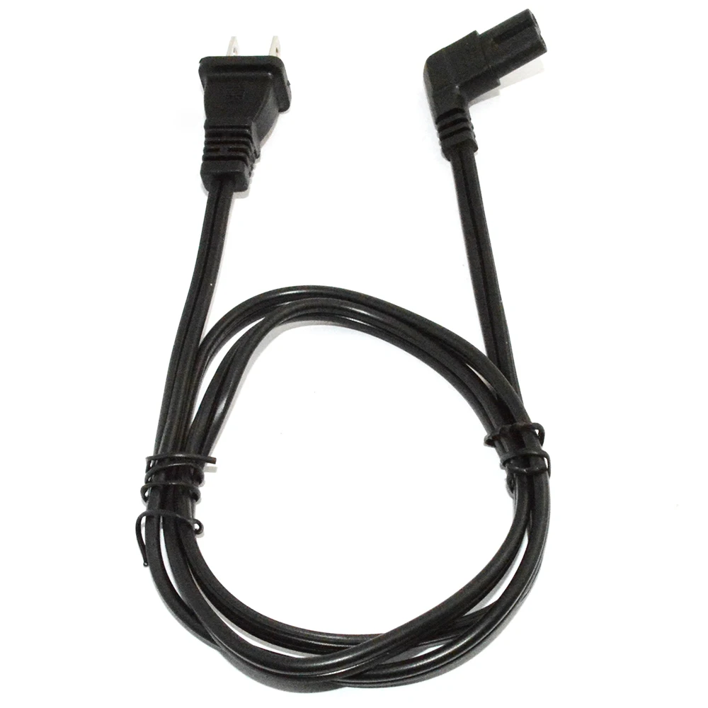 1M Long AC Power Cord Cable 2 Prongs USA Standard Power Cable AC Wall
