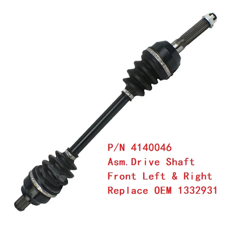 U-JOINT KIT for POLARIS 500 SPORTSMAN HO 4x4 2001 FRONT DRIVE SHAFT