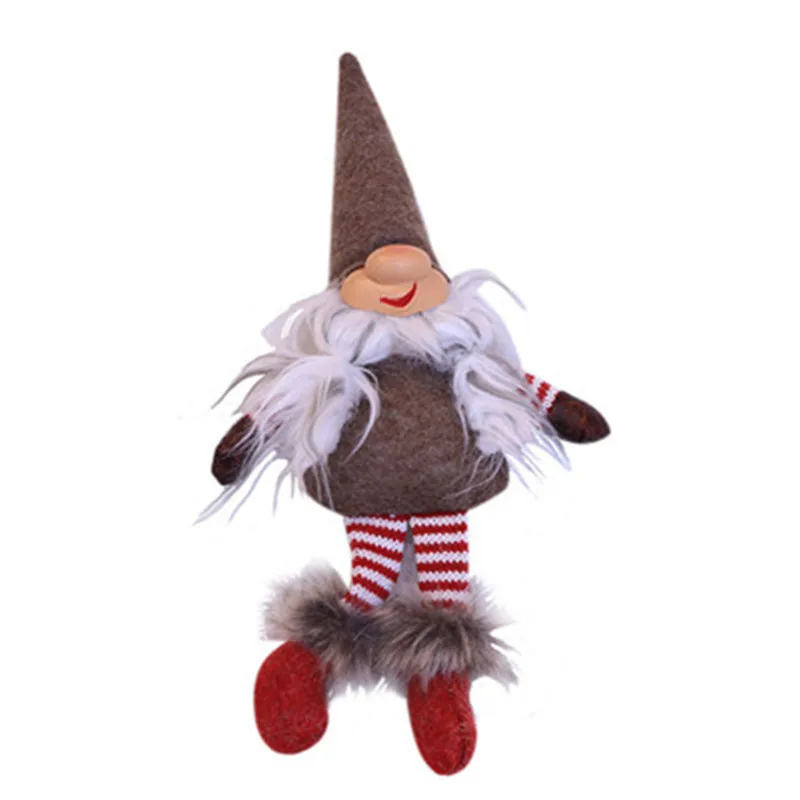 

Christmas Decoration Pendant Santa Claus Doll Toy Christmas tree Table Ornaments Decoration New Year Gifts 30X10cm