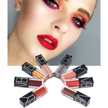 4 шт./компл. Для женщин помады матовая стойкая помада комплект 4 цвета Блеск для губ Водонепроницаемый Lip Stick Красота Губы Макияж 3828