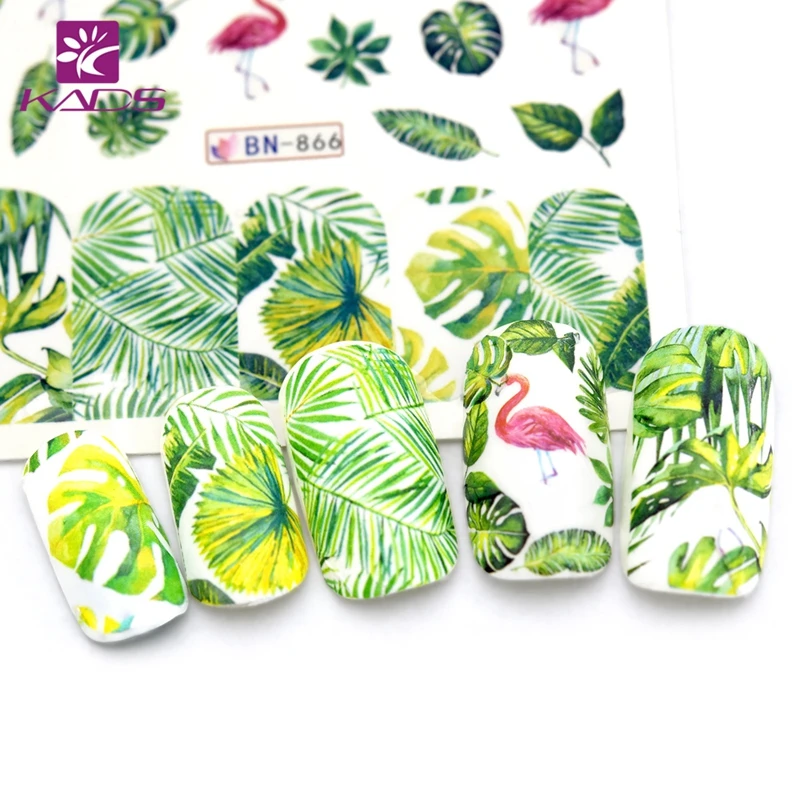KADS Nail sticker Nail Stickers Cartoon design slider nail art sticker nails sticker art Water decal sliders manicure wraps
