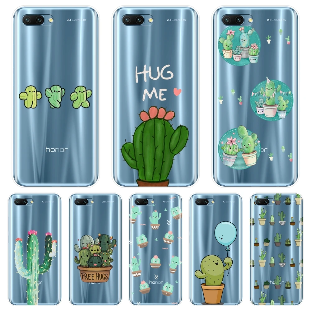 Силиконовый чехол для телефона Huawei Honor 7 7S 7X 7A 7C Pro 10 9 8 8X MAX мягкая задняя крышка С