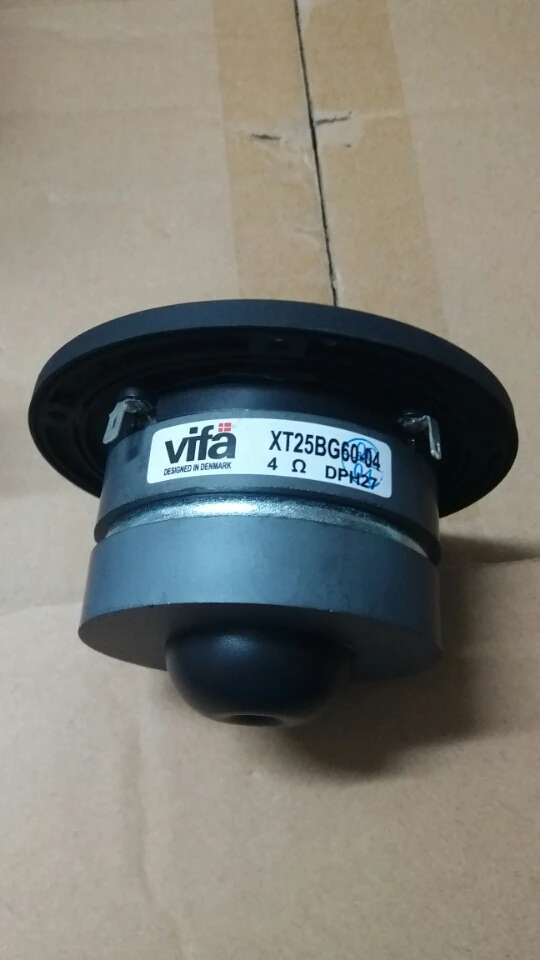 Original VIFA XT25BG60-04 4-inch Dual Magnet Silk Dome Tweeter Speaker Set for Home Audio (2 pieces) image 2