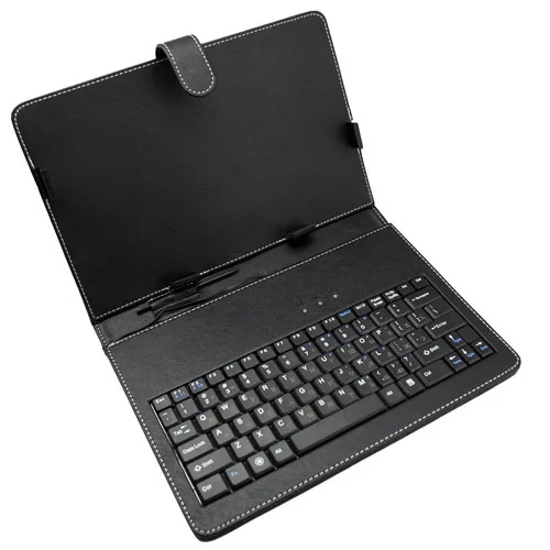 Free shipping 10 inch Micro USB Leather font b tablet b font font b keyboard b
